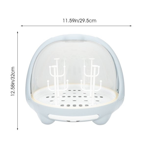 Baby Bottle Container Feeding Bottle Drying Rack Nursing Bottle Organizer Portable Bottle Case