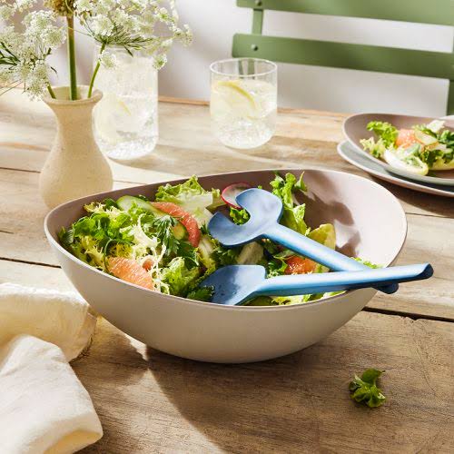Oval Salad Bowl Set