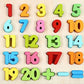 Wooden 123 Numbers Puzzle Toy, Educational and Learning Toy - 1,2,3….