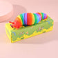 Toy Fidget Slug Sensory Flexible Desk Stress Relief Caterpillar Toy