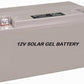 MTech 12V 100Ah Deep Cycle Gel Battery For Solar Power Storage Systems
