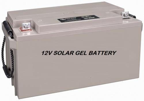 MTech 12V 100Ah Deep Cycle Gel Battery For Solar Power Storage Systems