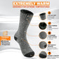 Thermal Warm Heavy Duty Cotton Crew Work Boot Socks – 3 Pairs