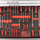 Tork Craft 6Drawer Roller Tool Chest 184pc Set