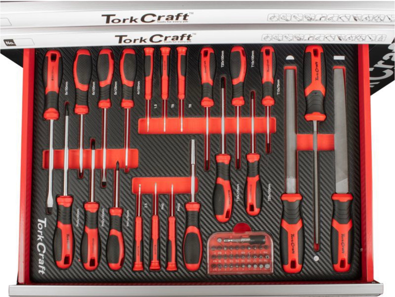 Tork Craft 6Drawer Roller Tool Chest 184pc Set