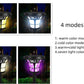 Solar Powered With Sensor 40White LED + 4RGB