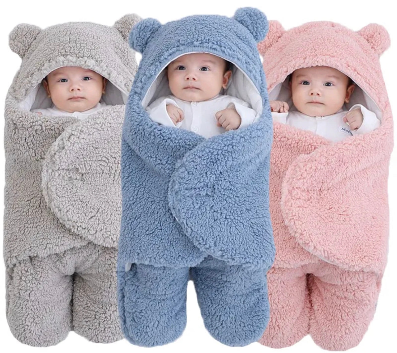 Newborn Baby Wrap Blanket Baby Warm Sleeping Bag Envelope For Newborn Sleepsack Baby Stuff Cotton Thicken Cocoon For Babies