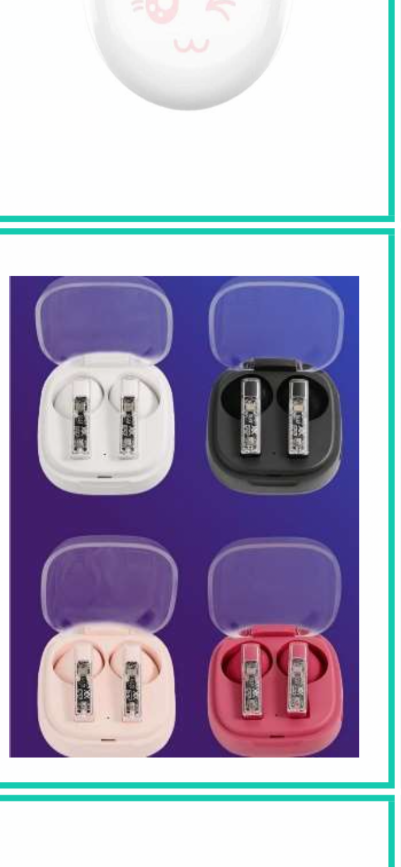 Bluetooth V5.1 Wireless Waterproof Headset with Active Noise Reduction