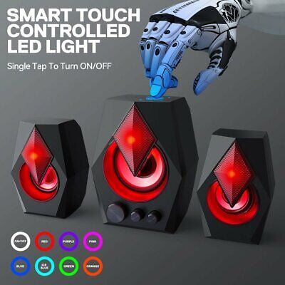 T-Wolf was born and died on USB Wired Bluetooth Computer Speakers Bass Subwoofer Speaker Home Theater System