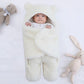 Newborn Baby Wrap Blanket Baby Warm Sleeping Bag Envelope For Newborn Sleepsack Baby Stuff Cotton Thicken Cocoon For Babies