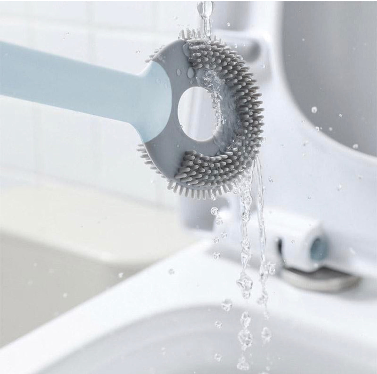 Lollipop Silicone Toilet Brush