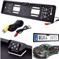 License Plate with Night vision Car Rearview Camera