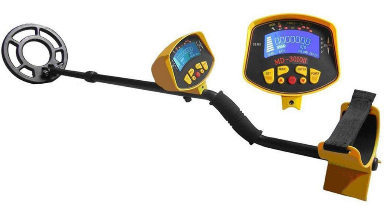 Deep Ground Sensitive 3010II Metal Detector - Gold Digger Light Hunter