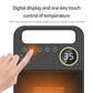 Portable Indoor Fan Heater with Temperature Display Electric Room Heater with 3 Modes Thermostat Heater Energy Saving
