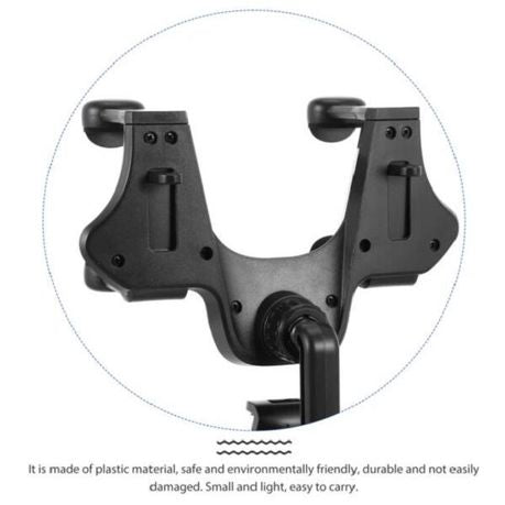 Adjustable Anti-Shake Car Rearview Mirror Mobile Phone