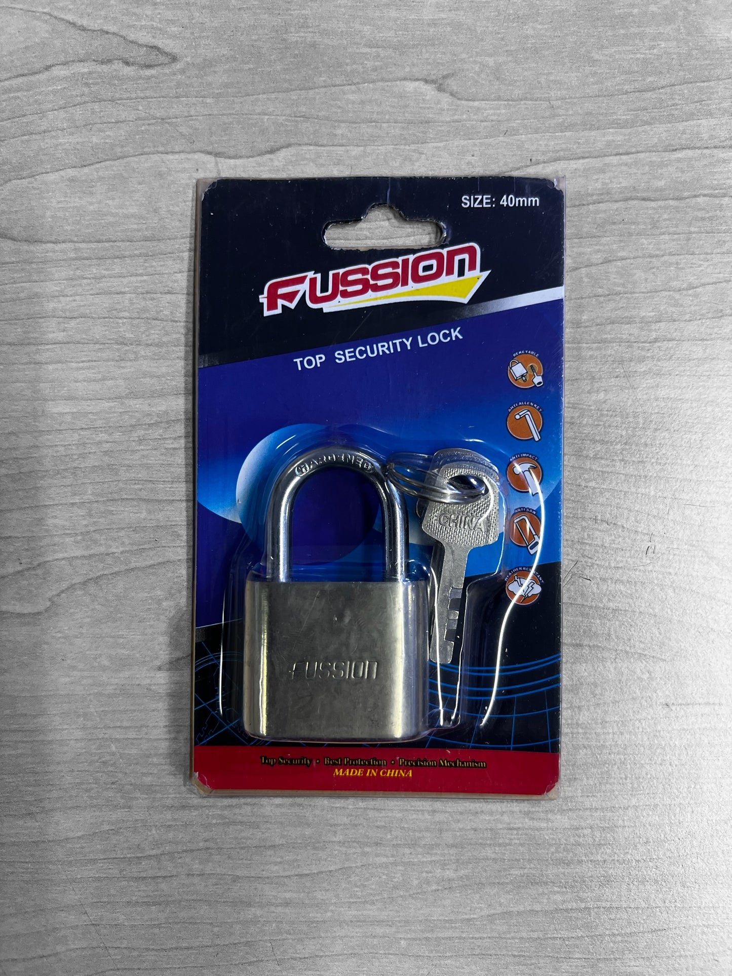 Top Security Padlock St 40mm
