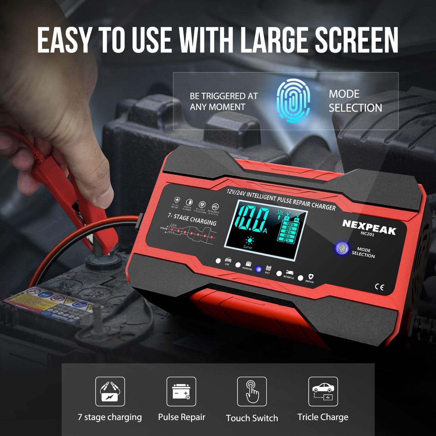 Smart Fully Automatic Battery Charger