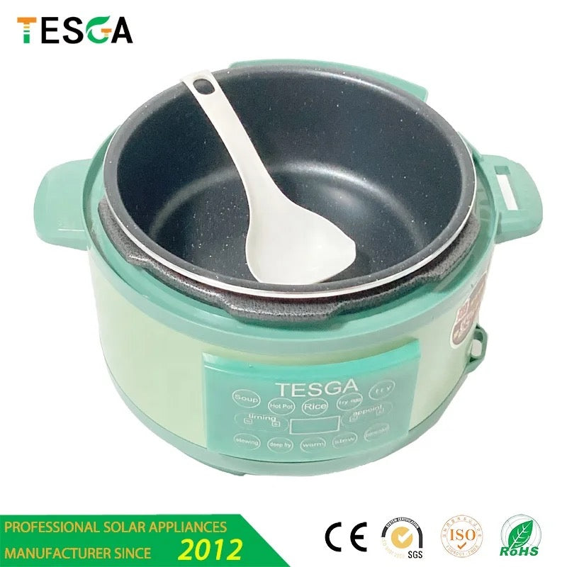 Solar/Battery Powered Pressure Cooker 4L