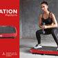 Vibration Fitness Foot Massage Platform Machine - C2-47-8-Red