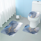 Bathroom Rugs Set 3 Piece Beautiful 3D