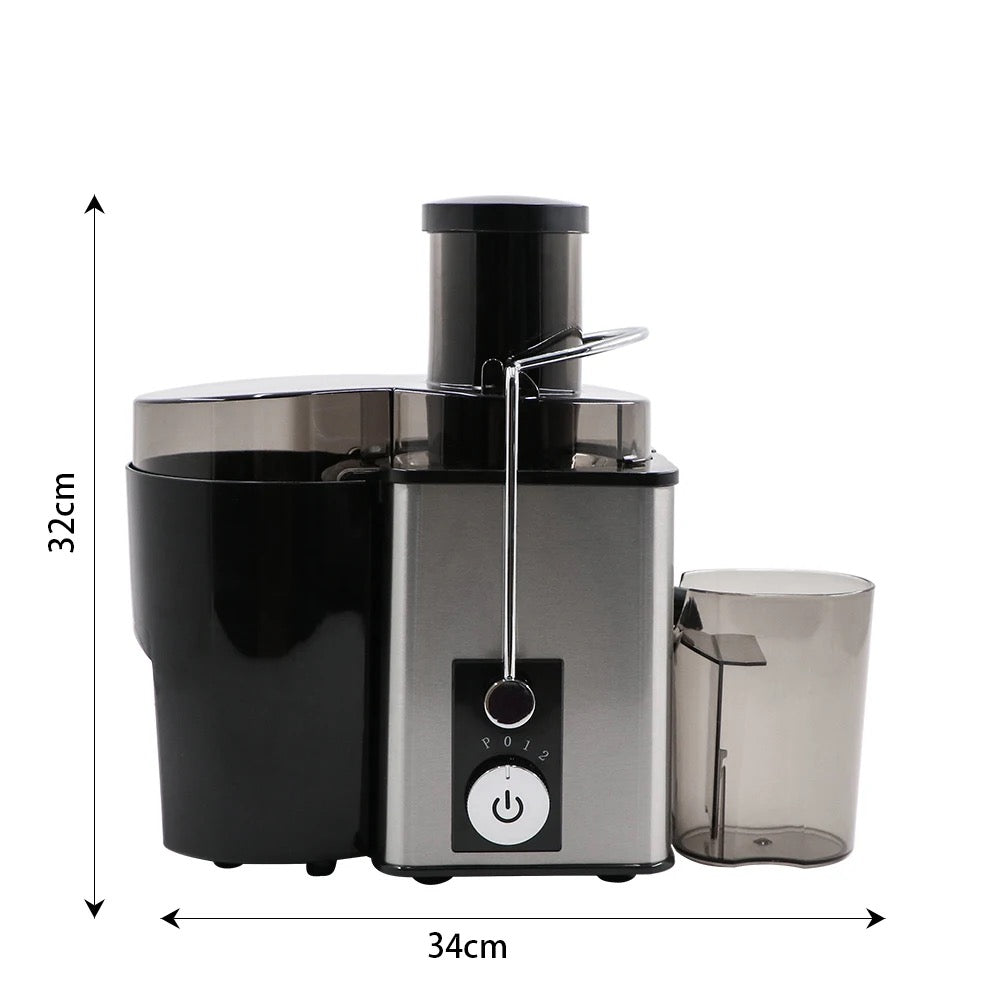 RAF R2817R Electric Juicer Food Grade Stainless Steel Big Feeding Mouth Portable Juice Extractor