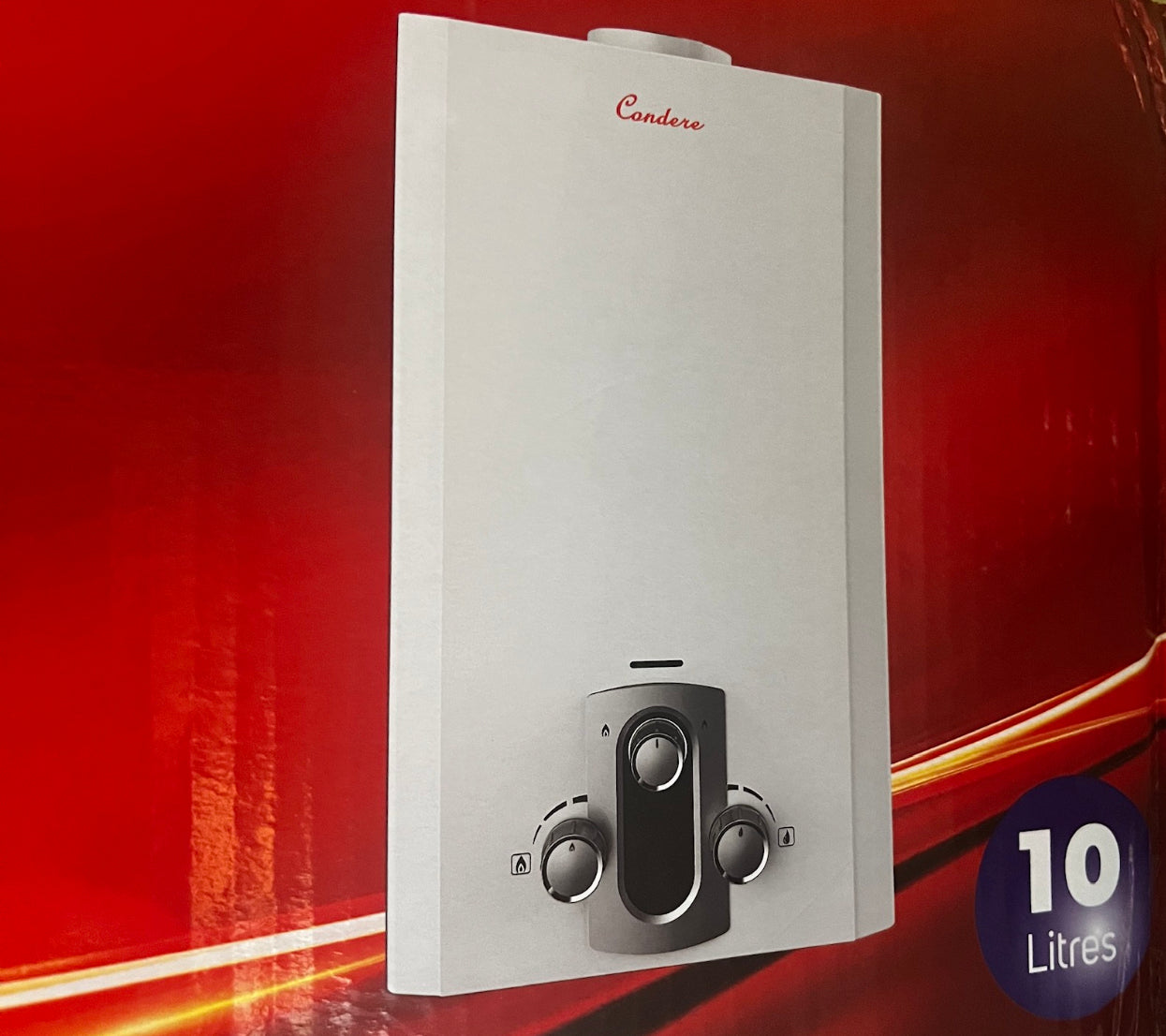 Condere Gas Geyser 10Litre HD – Megamall Online Store