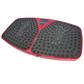 Vibration Fitness Foot Massage Platform Machine - C2-47-8-Red