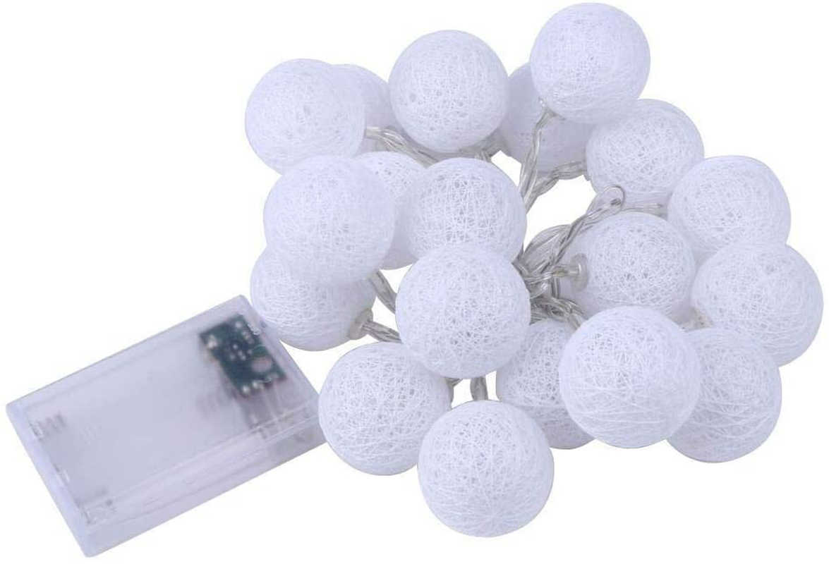 Fairy Cotton Ball 10 LED Light