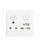 Condere 1 x 16A + 1 X 10A Switched Socket + 2USB  Pack