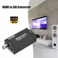 HDMI - to SDI Converter Box Monitor HDTV 1080P BNC Video Audio Adapter