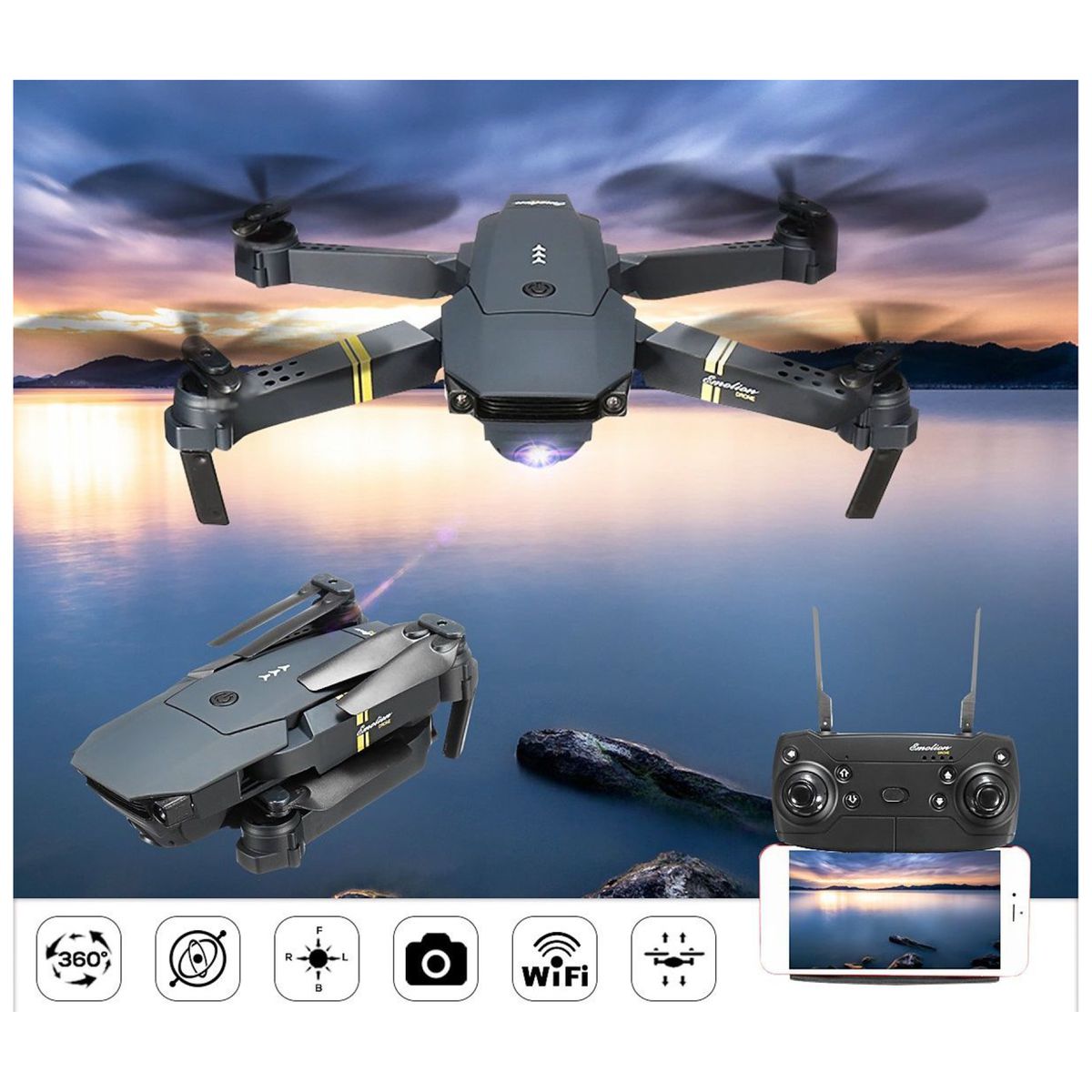 Dron Drone X Emolion Pro Lightweight Drone Dronex Pro Emotion Drone Lightweight Drone Drone