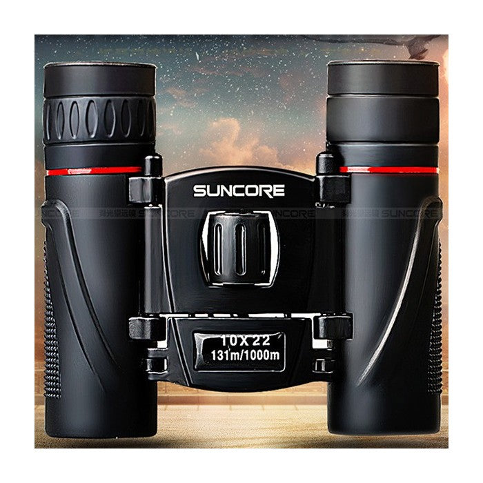HD Outdoor Camping 10x22 Binocular Zoom Day Night Vision Telescope Eyepiece