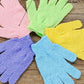 Double Sided Exfoliating Gloves Body Scrubbing Glove Bath