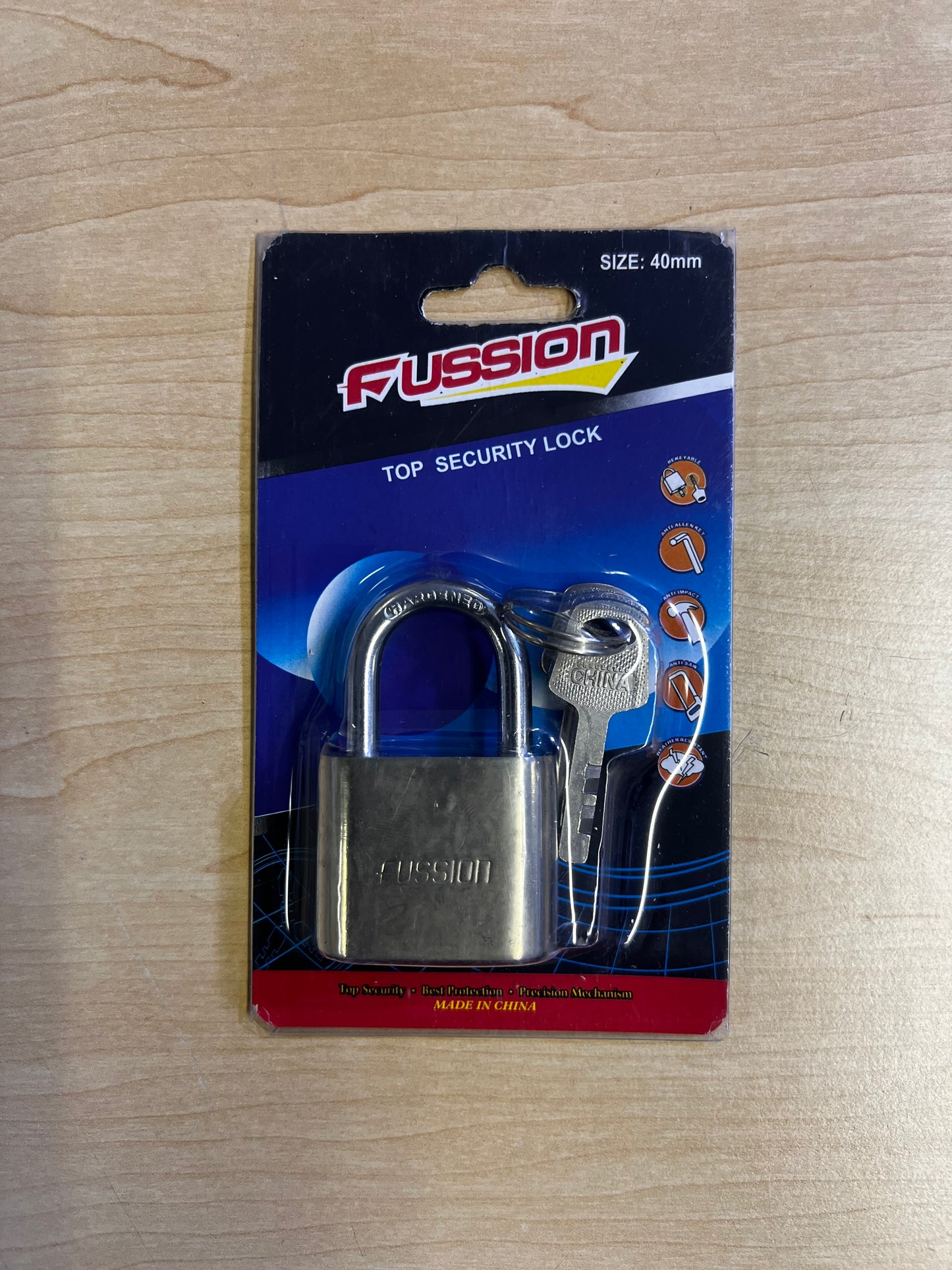 Top Security Padlock St 40mm