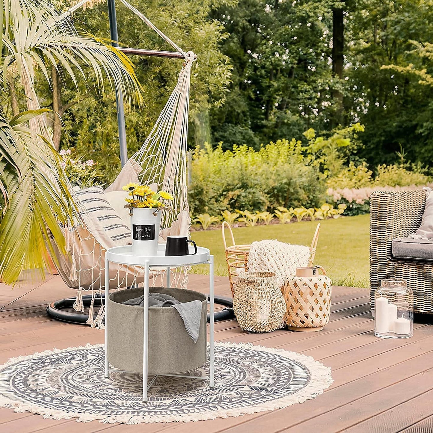 Trendy Round Side Table