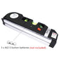 Laser Levels 4 in 1 Cross Projects Vertical Horizontal Lasers Ruler Adjusted Accurate 2 Lines with Tripod Optical Instruments