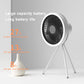 Rechargeable Desk Fan 7inch with Light