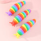 Toy Fidget Slug Sensory Flexible Desk Stress Relief Caterpillar Toy