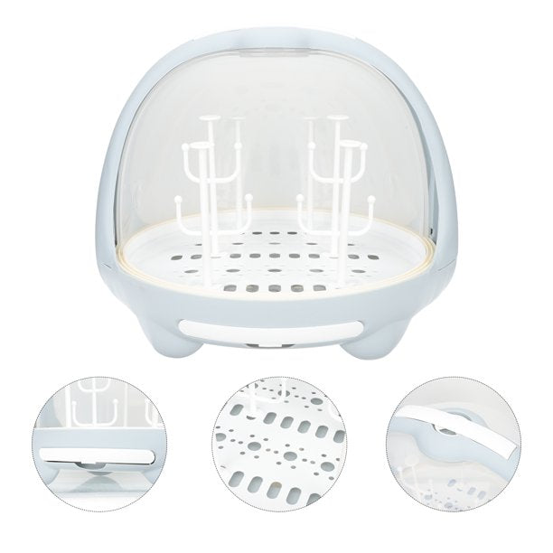 Baby Bottle Container Feeding Bottle Drying Rack Nursing Bottle Organizer Portable Bottle Case