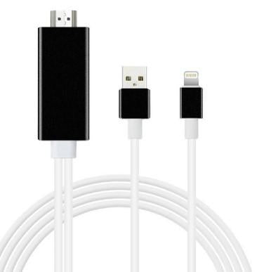 Apple to HDMI HD Cable Mobile Phone Connector with Packet Packaging