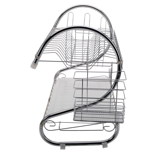 Dish Rack With Clear Tray