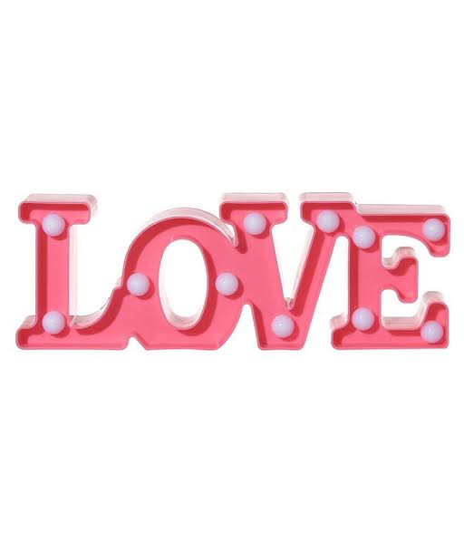 LED Love Light Illuminated