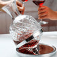 Luxury Rotating Crystal Wine Decanter