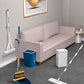 Rotating Broom + Dustpan Set