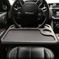 Car steering wheel table laptop tablet iPad or laptop car travel table food hook on the steering wheel tray suitable for constant travelers suitable for most cars