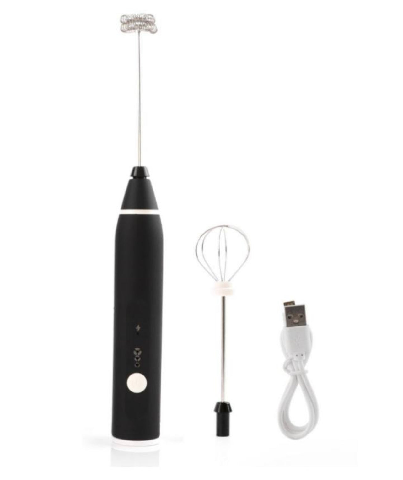 Milk Frother Rechargeable 2-1