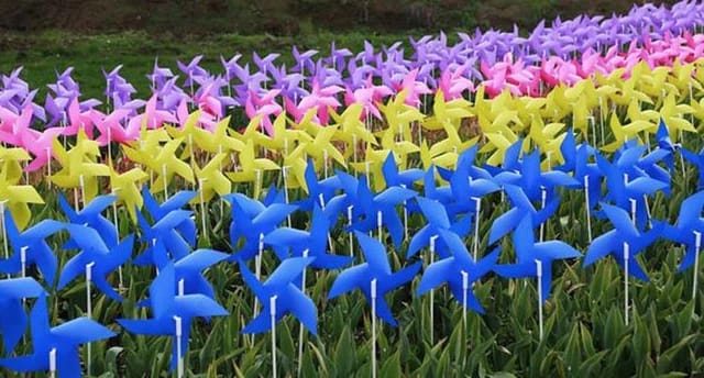 Party Windmills 10pc