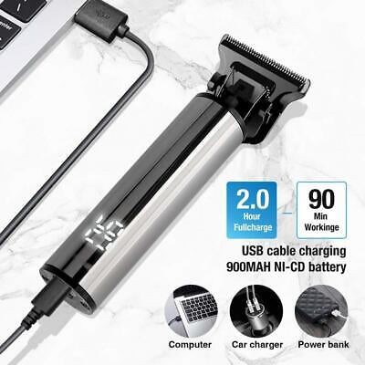 Aerbes AB-J17 Mini Electric Hair Trimmer Cordless with LCD Display