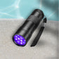 Purple 12 LED Portable Flashlight