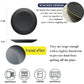 Caviar Black Stone Pasta Plate 4pc